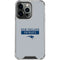 NFL New England Patriots Grey Performance Series iPhone 16 Pro Max Clear Case