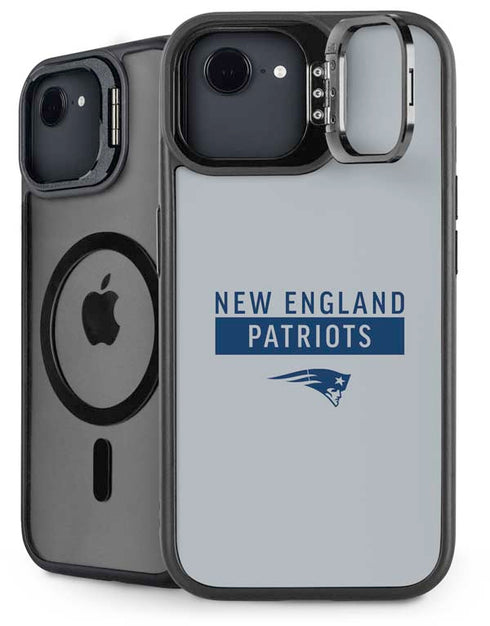 NFL New England Patriots Grey Performance Series iPhone 16e Kickstand Case