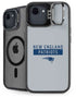 NFL New England Patriots Grey Performance Series iPhone 16e Kickstand Case