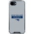 NFL New England Patriots Grey Performance Series iPhone 16e Clear Case