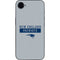 NFL New England Patriots Grey Performance Series iPhone 16e Skin