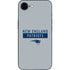 NFL New England Patriots Grey Performance Series iPhone 16e Skin