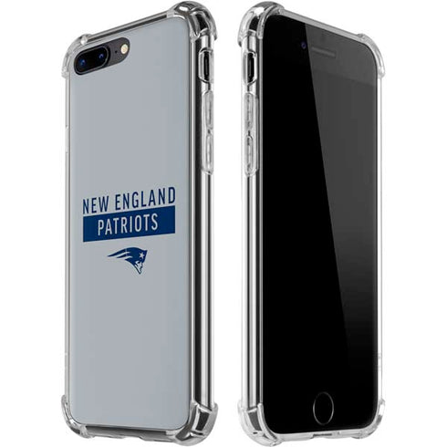 NFL New England Patriots Grey Performance Series iPhone Cases