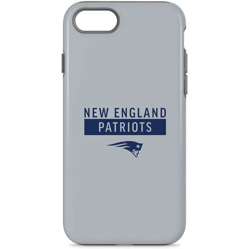 NFL New England Patriots Grey Performance Series iPhone Cases