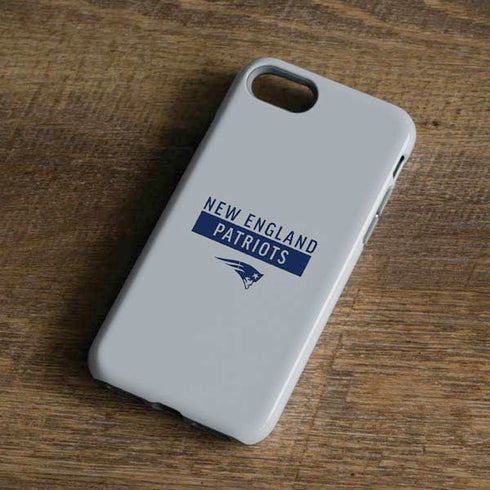 NFL New England Patriots Grey Performance Series iPhone 7 Pro Case