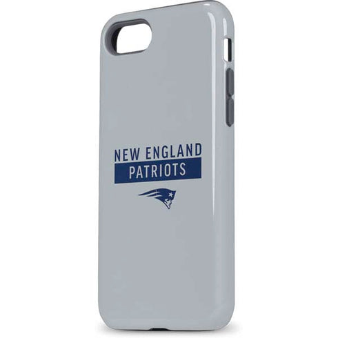 NFL New England Patriots Grey Performance Series iPhone 8 Pro Case