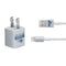 NFL New England Patriots Grey Performance Series iPhone Charger (5W USB) Skin