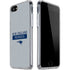 NFL New England Patriots Grey Performance Series iPhone SE (2nd & 3rd Gen) Clear Case