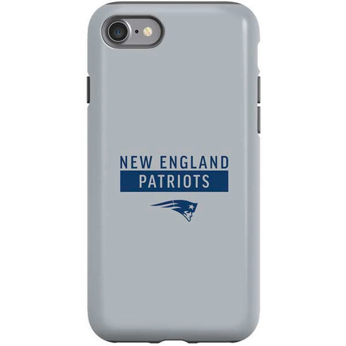 NFL New England Patriots Grey Performance Series iPhone SE (2nd & 3rd Gen) Pro Case
