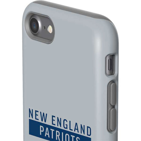 NFL New England Patriots Grey Performance Series iPhone SE (2nd & 3rd Gen) Pro Case