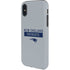 NFL New England Patriots Grey Performance Series iPhone X Pro Case