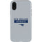 NFL New England Patriots Grey Performance Series iPhone XR Pro Case