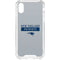 NFL New England Patriots Grey Performance Series iPhone XS Clear Case