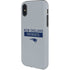 NFL New England Patriots Grey Performance Series iPhone XS Pro Case