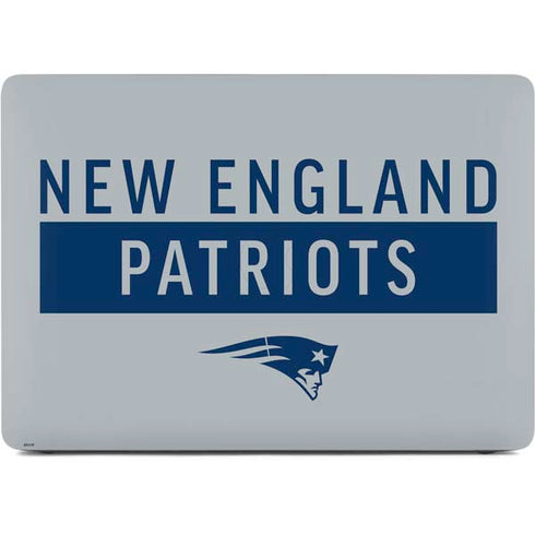 NFL New England Patriots Grey Performance Series Apple MacBook Air Skin