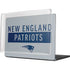 NFL New England Patriots Grey Performance Series MacBook Pro 14in (2021-24) Case plus Skin