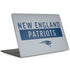 NFL New England Patriots Grey Performance Series MacBook Skins