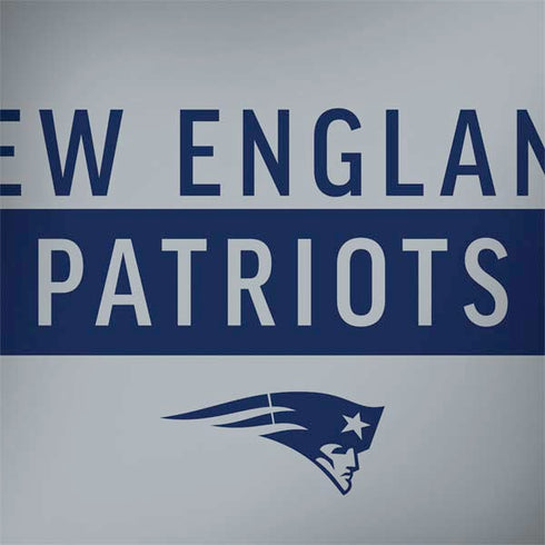 NFL New England Patriots Grey Performance Series MacBook Skins