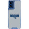 NFL New England Patriots Grey Performance Series Moto G 5G (2024) Clear Case
