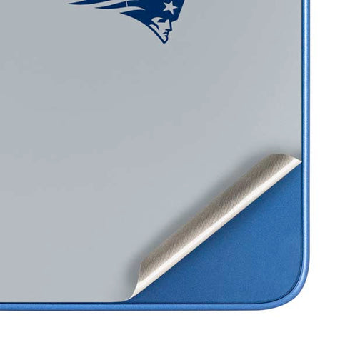 NFL New England Patriots Grey Performance Series Moto G Play 4G (2024) Skin