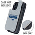 NFL New England Patriots Grey Performance Series Otterbox Defender iPhone Skin