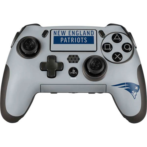 NFL New England Patriots Grey Performance Series PlayStation Scuf Vantage 2 Controller Skin
