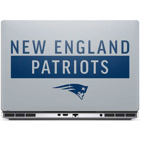 NFL New England Patriots Grey Performance Series Dell Precision Skin