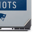 NFL New England Patriots Grey Performance Series Dell Precision Skin