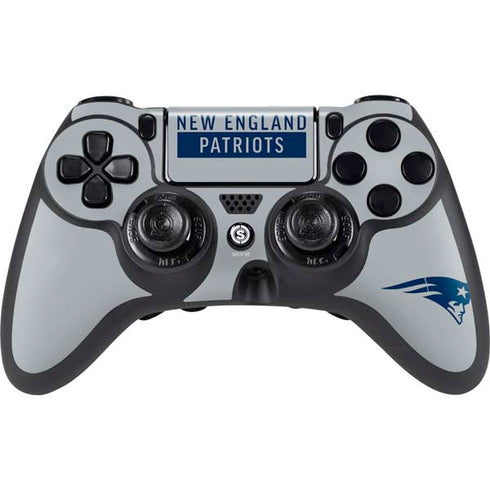 NFL New England Patriots Grey Performance Series PlayStation PS4 Skins