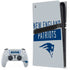 NFL New England Patriots Grey Performance Series PlayStation PS5 Skins
