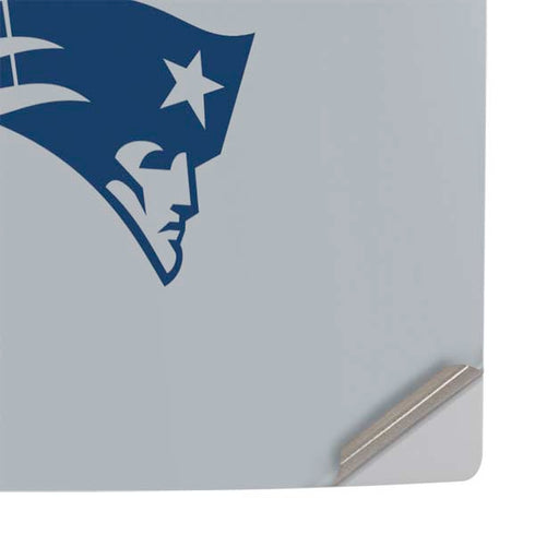NFL New England Patriots Grey Performance Series PS5 Slim Digital Edition Console Skin