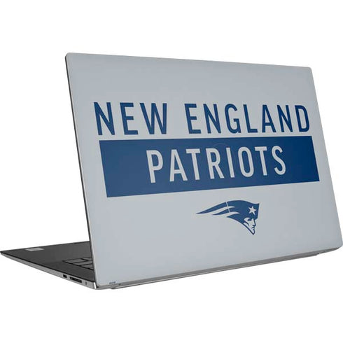 NFL New England Patriots Grey Performance Series Dell XPS Skin