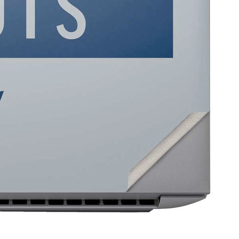 NFL New England Patriots Grey Performance Series HP ZBook Fury 16 G10 Skin