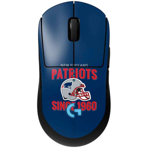 NFL New England Patriots Helmet G Pro Wireless Gaming Mouse Skin