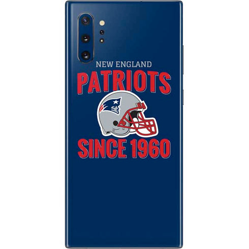 NFL New England Patriots Helmet Galaxy Note 10 Plus Skin
