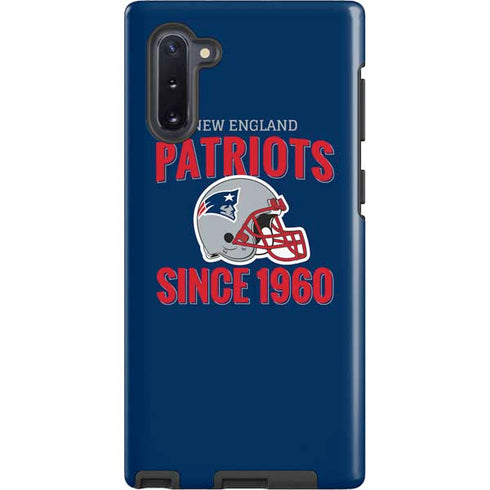 NFL New England Patriots Helmet Galaxy Note 10 Pro Case