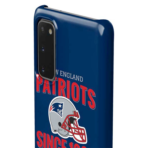 NFL New England Patriots Helmet Galaxy S20 Lite Case