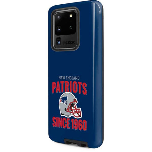 NFL New England Patriots Helmet Galaxy S20 Ultra 5G Pro Case