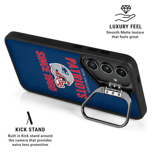 NFL New England Patriots Helmet Galaxy S24 Kickstand Case