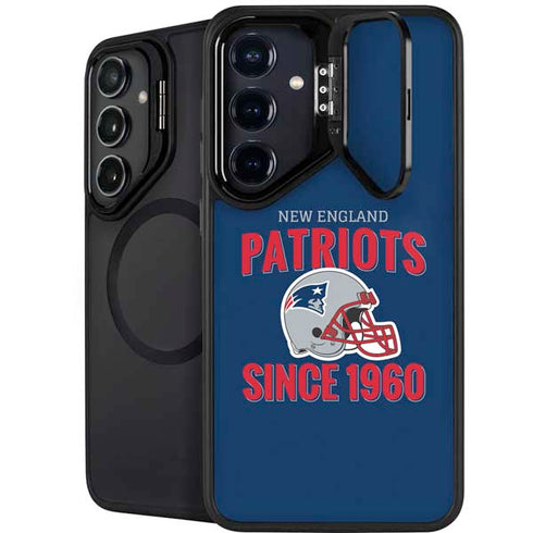 NFL New England Patriots Helmet Galaxy S25 Plus Kickstand Case