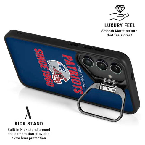 NFL New England Patriots Helmet Galaxy S24 Ultra Kickstand Case