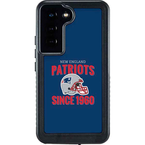 NFL New England Patriots Helmet Galaxy S24 Waterproof Case
