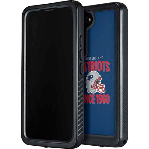 NFL New England Patriots Helmet Galaxy S24 Waterproof Case