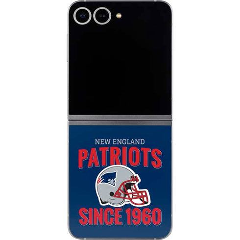 NFL New England Patriots Helmet Galaxy Z Flip6 Skin