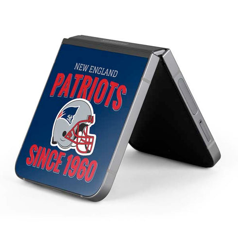 NFL New England Patriots Helmet Galaxy Z Flip6 Skin