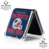 NFL New England Patriots Helmet Galaxy Z Flip6 Clear Case