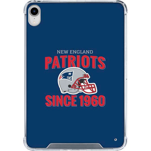 NFL New England Patriots Helmet iPad 11th Gen (2025) Clear Case