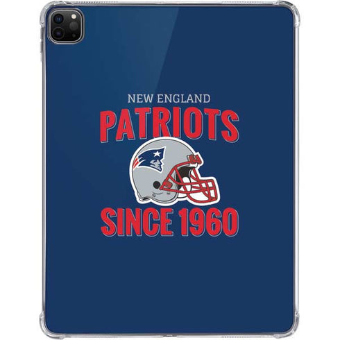NFL New England Patriots Helmet iPad Pro 11in (2024) Clear Case