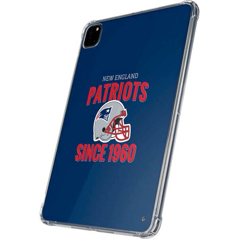 NFL New England Patriots Helmet iPad Pro 11in (2024) Clear Case