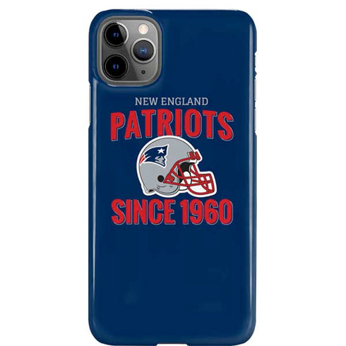 NFL New England Patriots Helmet iPhone 11 Pro Max Lite Case